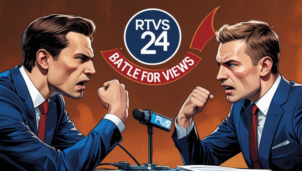 RTVS 24 Debate Heger and Šolák Battle for Views!
